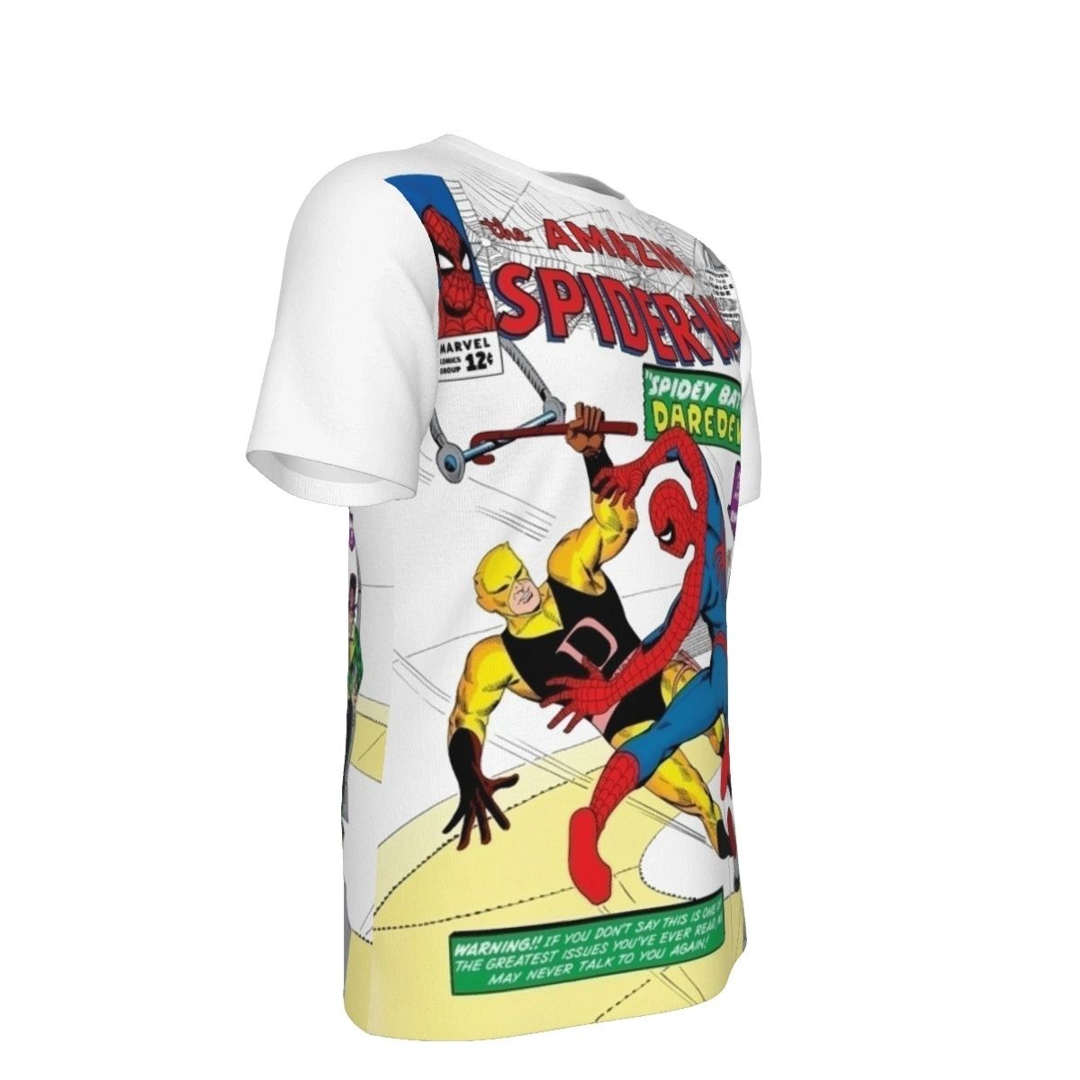 SPIDERMAN 14 ALL OVER PRINT SHIRT AND TANK