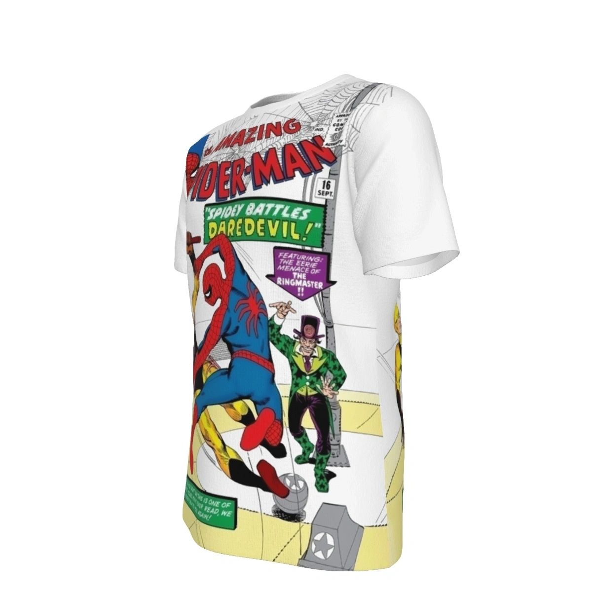 SPIDERMAN 14 ALL OVER PRINT SHIRT AND TANK