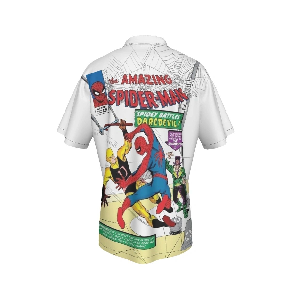 SPIDERMAN 14 ALL OVER PRINT SHIRT AND TANK