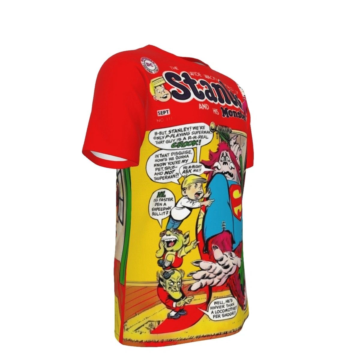 STANLEY AND HIS MONSTER 111 ALL OVER PRINT SHIRT AND TANK