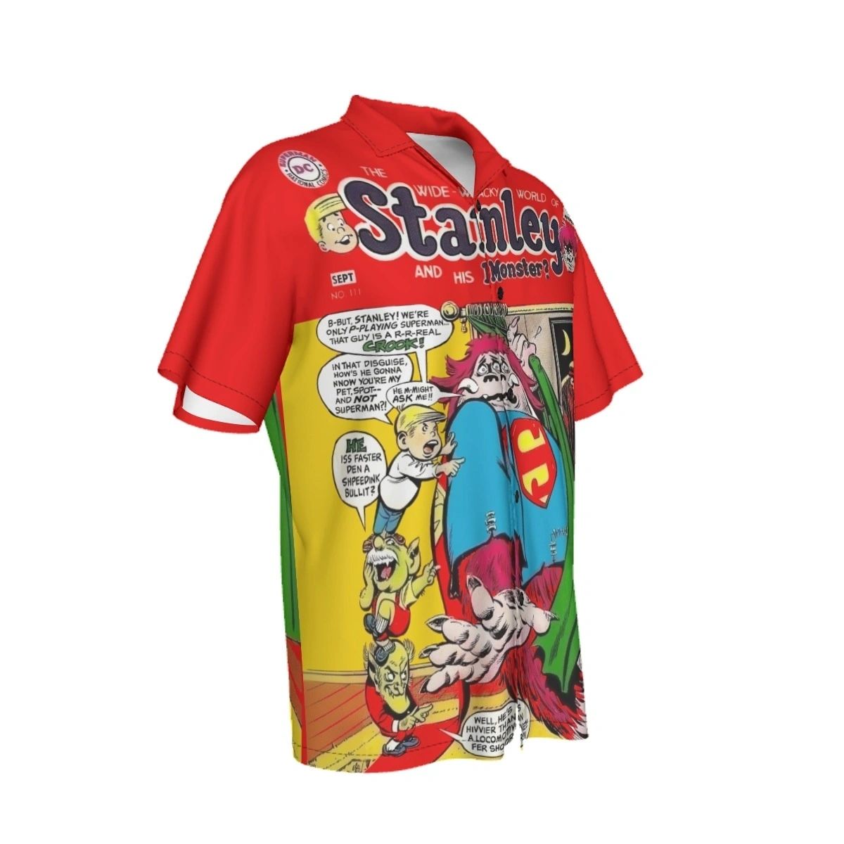 STANLEY AND HIS MONSTER 111 ALL OVER PRINT SHIRT AND TANK