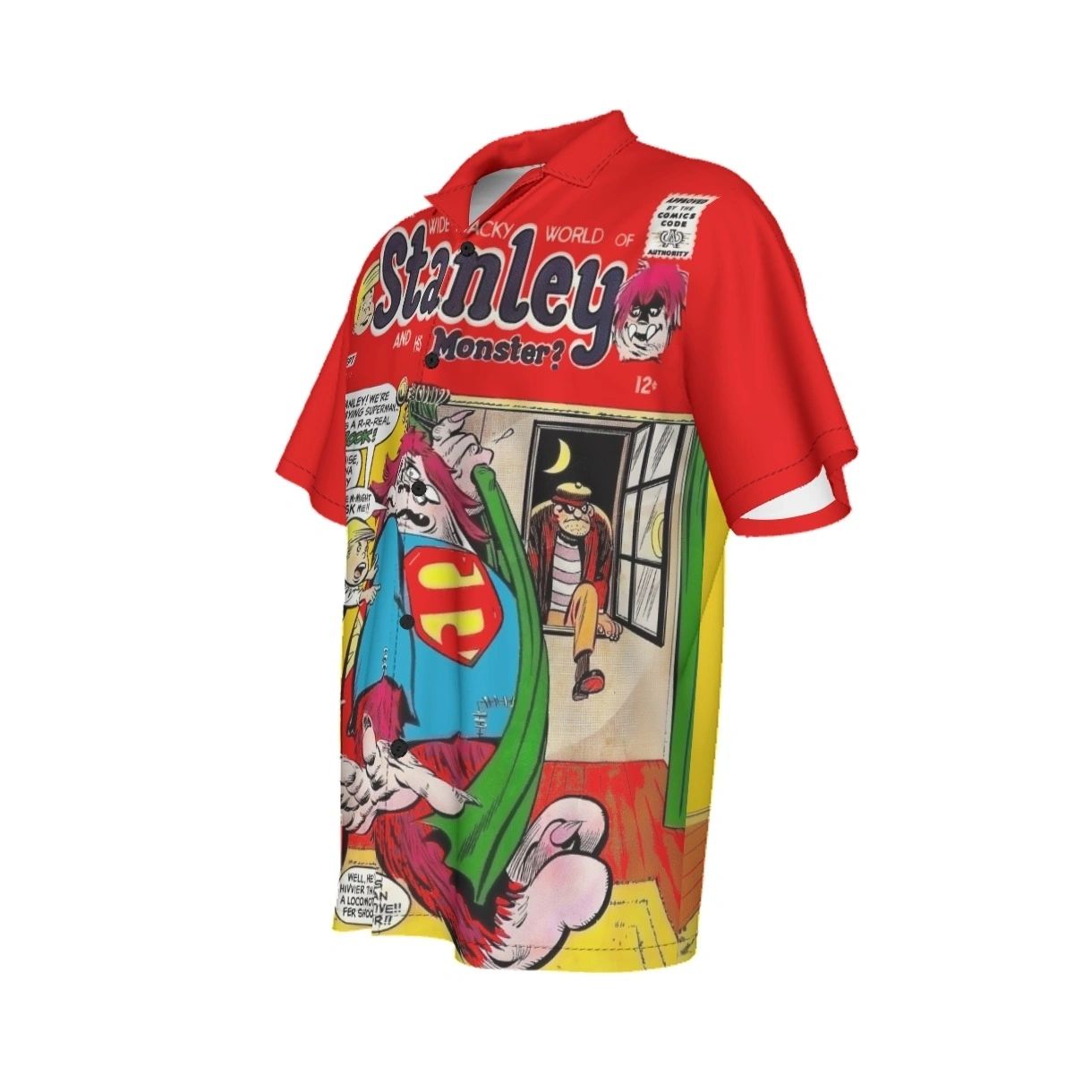 STANLEY AND HIS MONSTER 111 ALL OVER PRINT SHIRT AND TANK