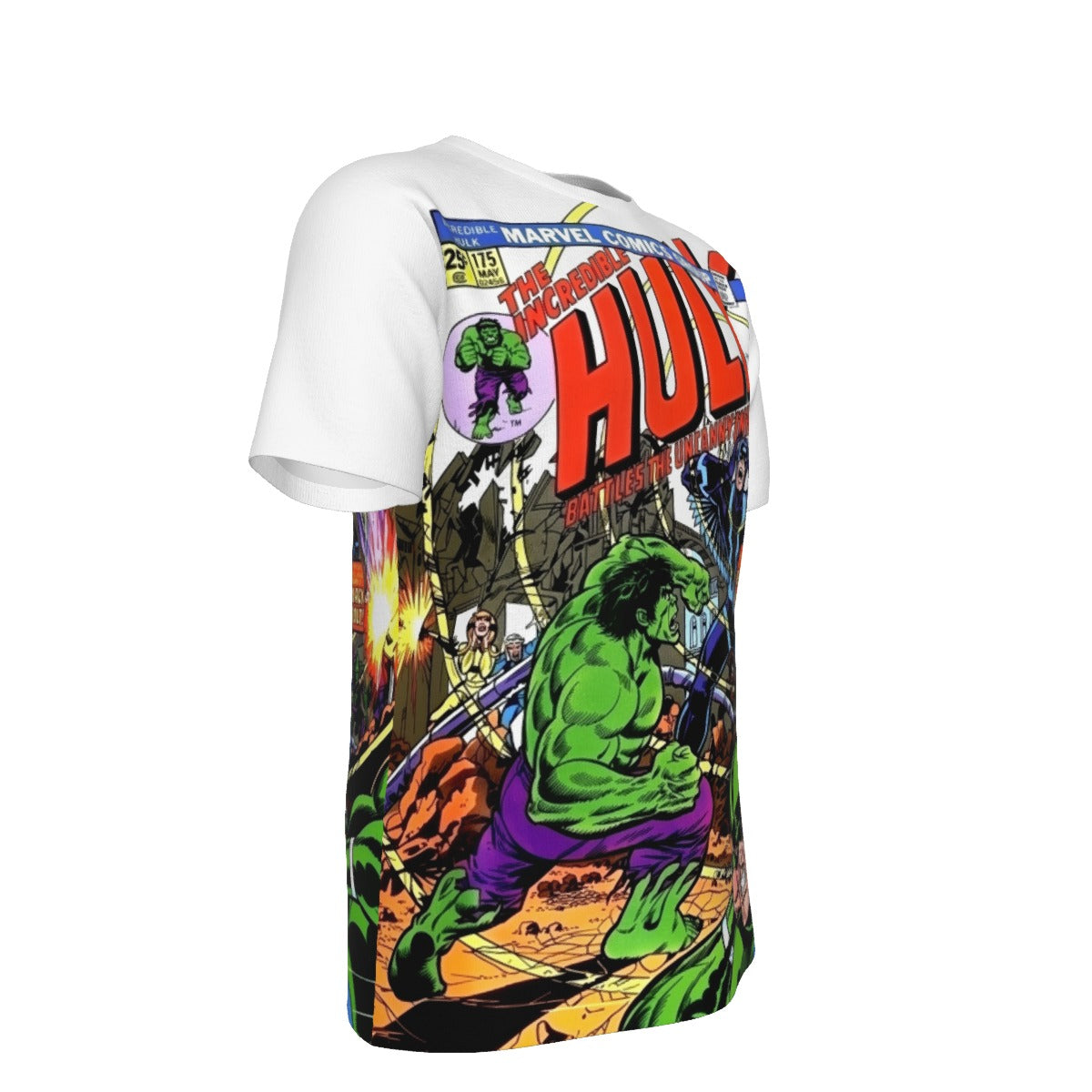 INCREDIBLE HULK 175 ALL OVER PRINT SHIRT AND TANK TOP