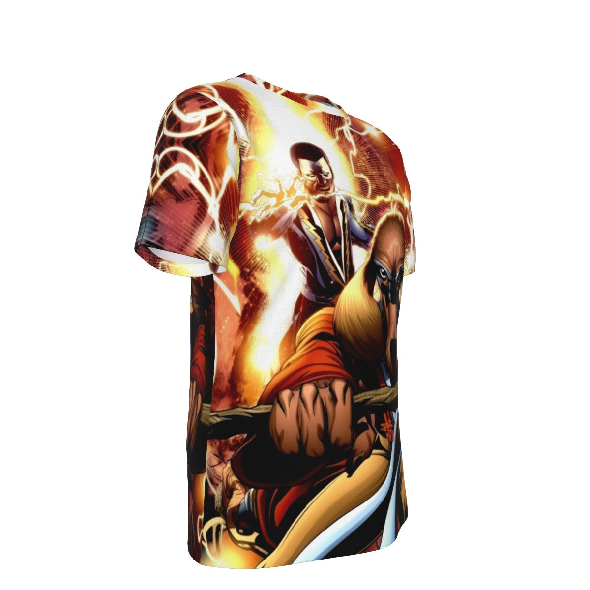 BLACK LIGHTNING HONG KONG FOOEY ALL OVER PRINT SHIRT AND TANK TOP