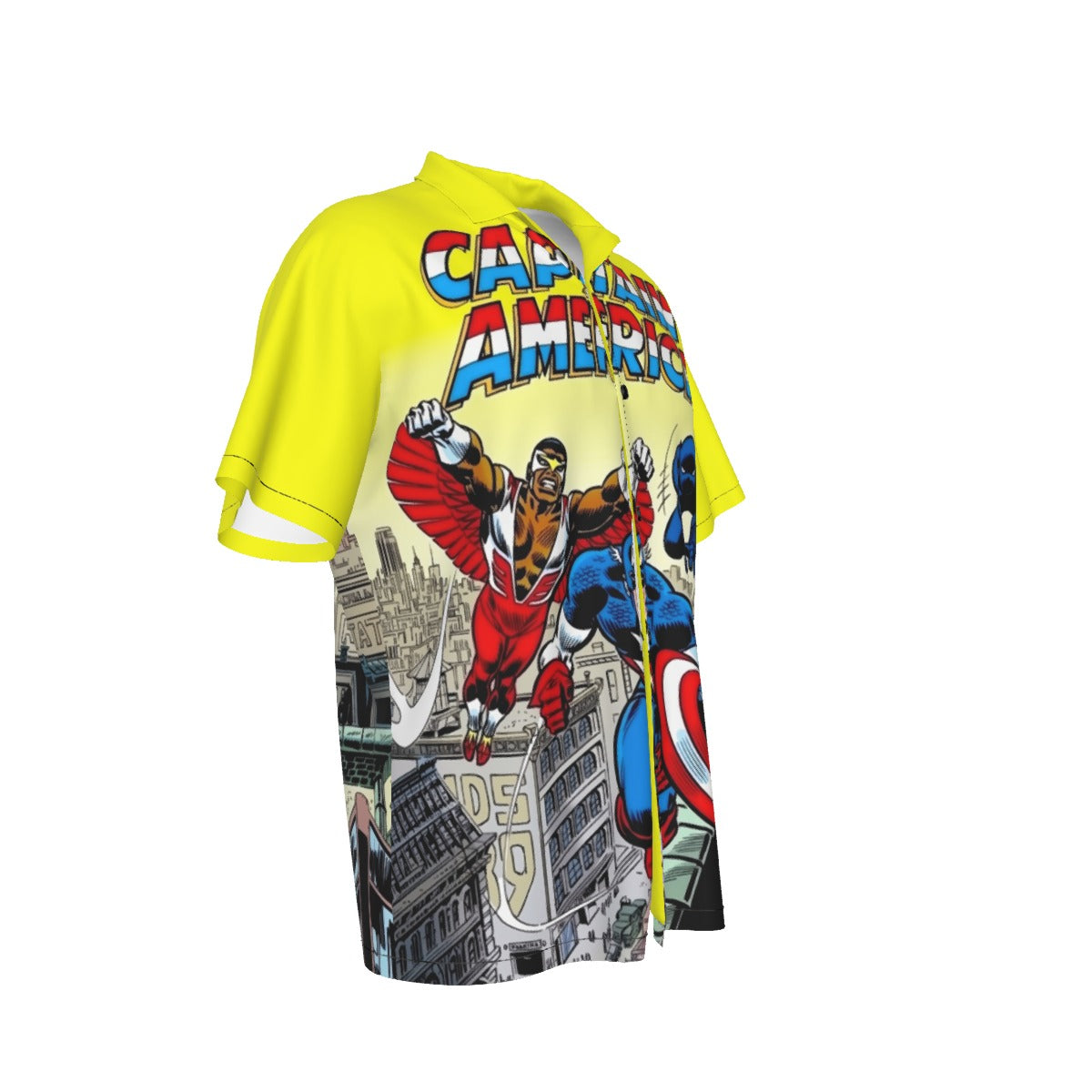 CAPTAIN AMERICA FALCON COLLECTION ALL OVER PRINT SHIRT AND TANK TOP