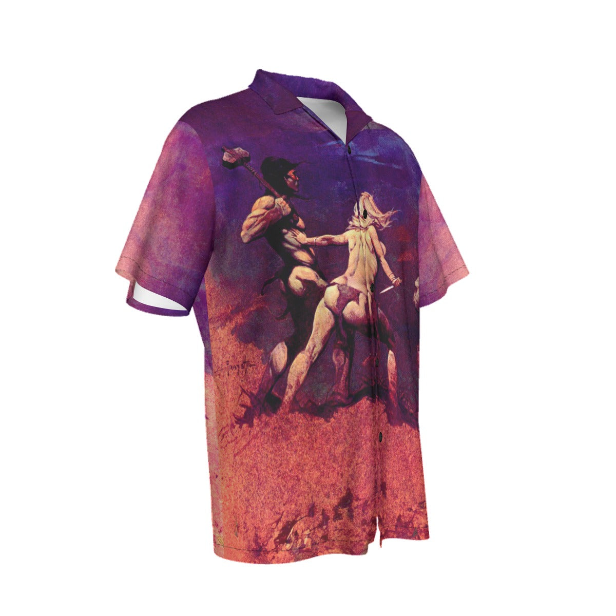 VAMPIRELLA 5 ALL OVER PRINT SHIRT AND TANK TOP- FRANK FRAZETTA