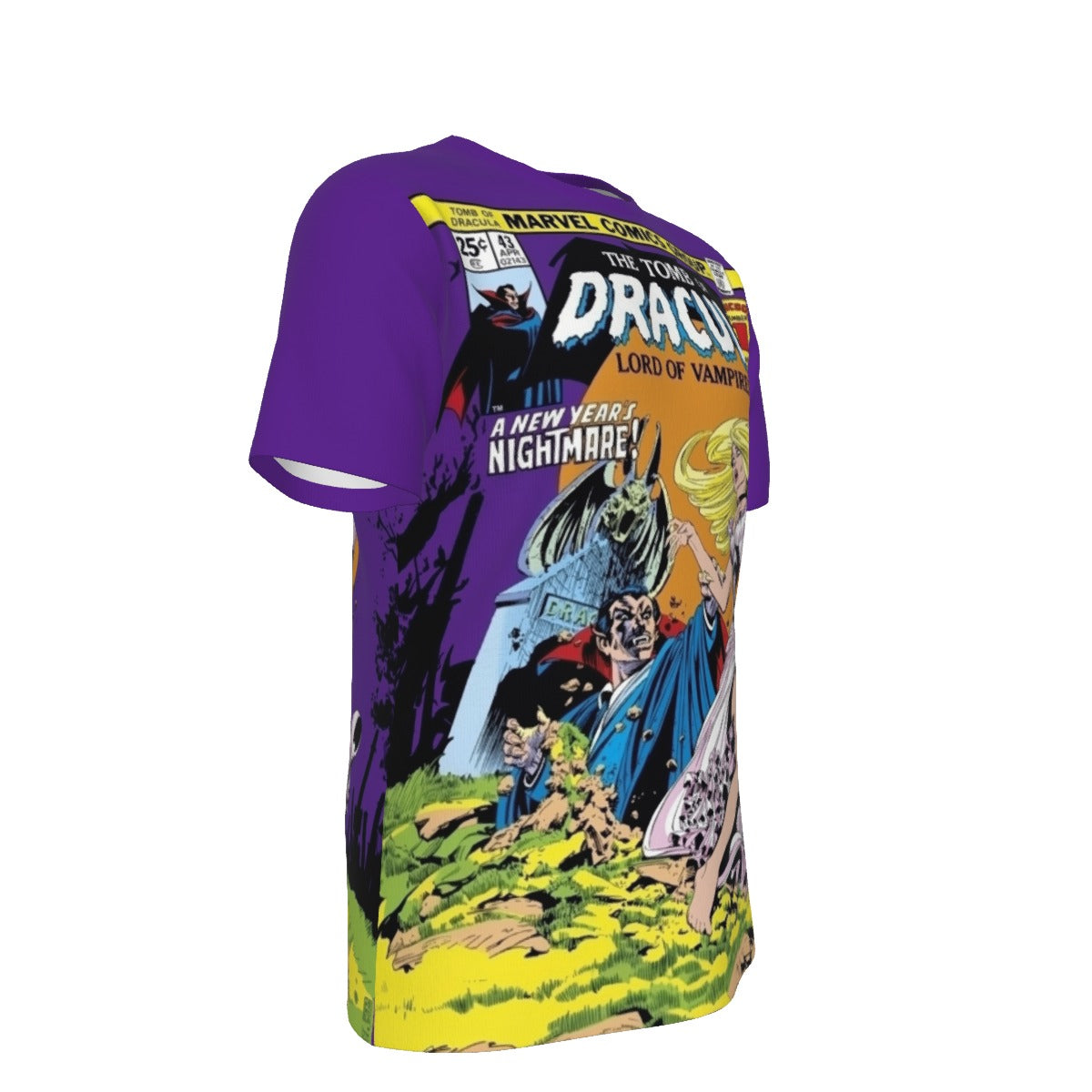 TOMB OF DRACULA 43 ALL OVER PRINT SHIRT AND TANK TOP-BERNIE WRIGHTSON ART