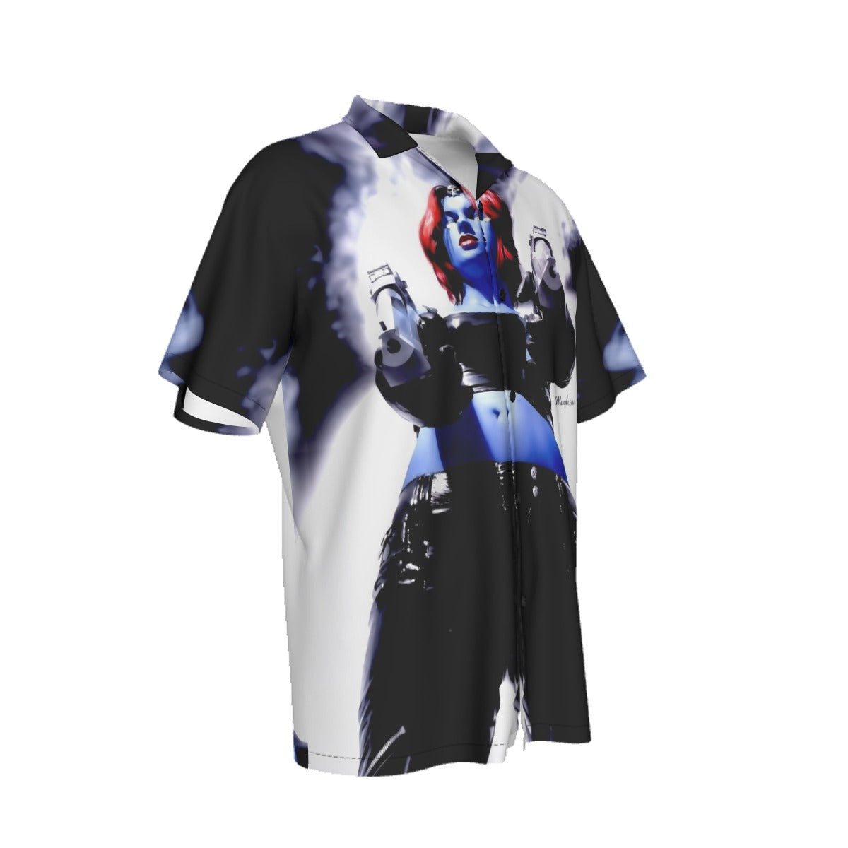 MYSTIQUE PINUP BY MAYHEW ALL OVER PRINT SHIRT AND TANK TOP
