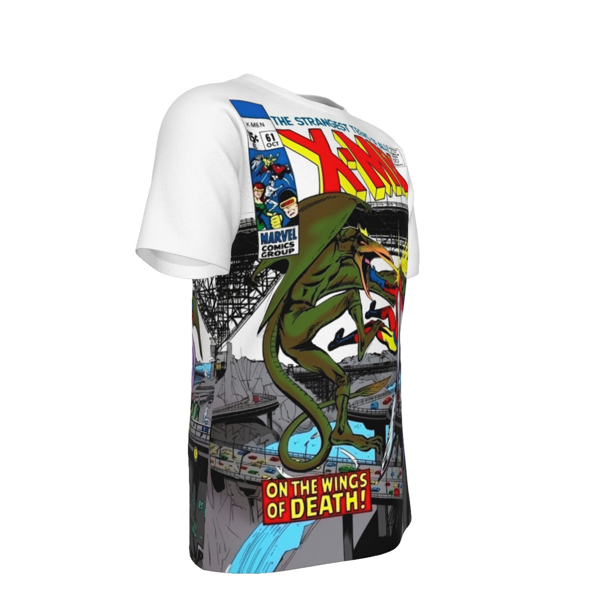 XMEN 61 COVER ALL OVER PRINT SHIRT AND TANK- NEAL ADAMS ART - REFRSEH
