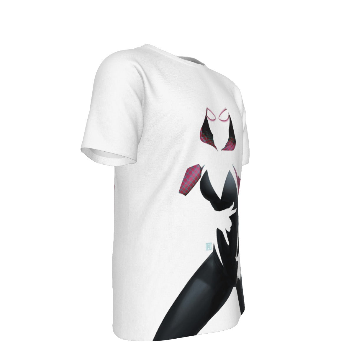 SPIDER GWEN NEGATIVE SPACE ALL OVER PRINT SHIRT AND TANK