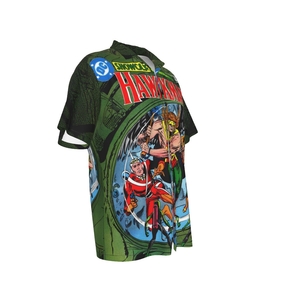 SHOWCASE 101 ALL OVER PRINT SHIRT AND TANK TOP - HAWKMAN HAWKGIRL ADAM STRANGE