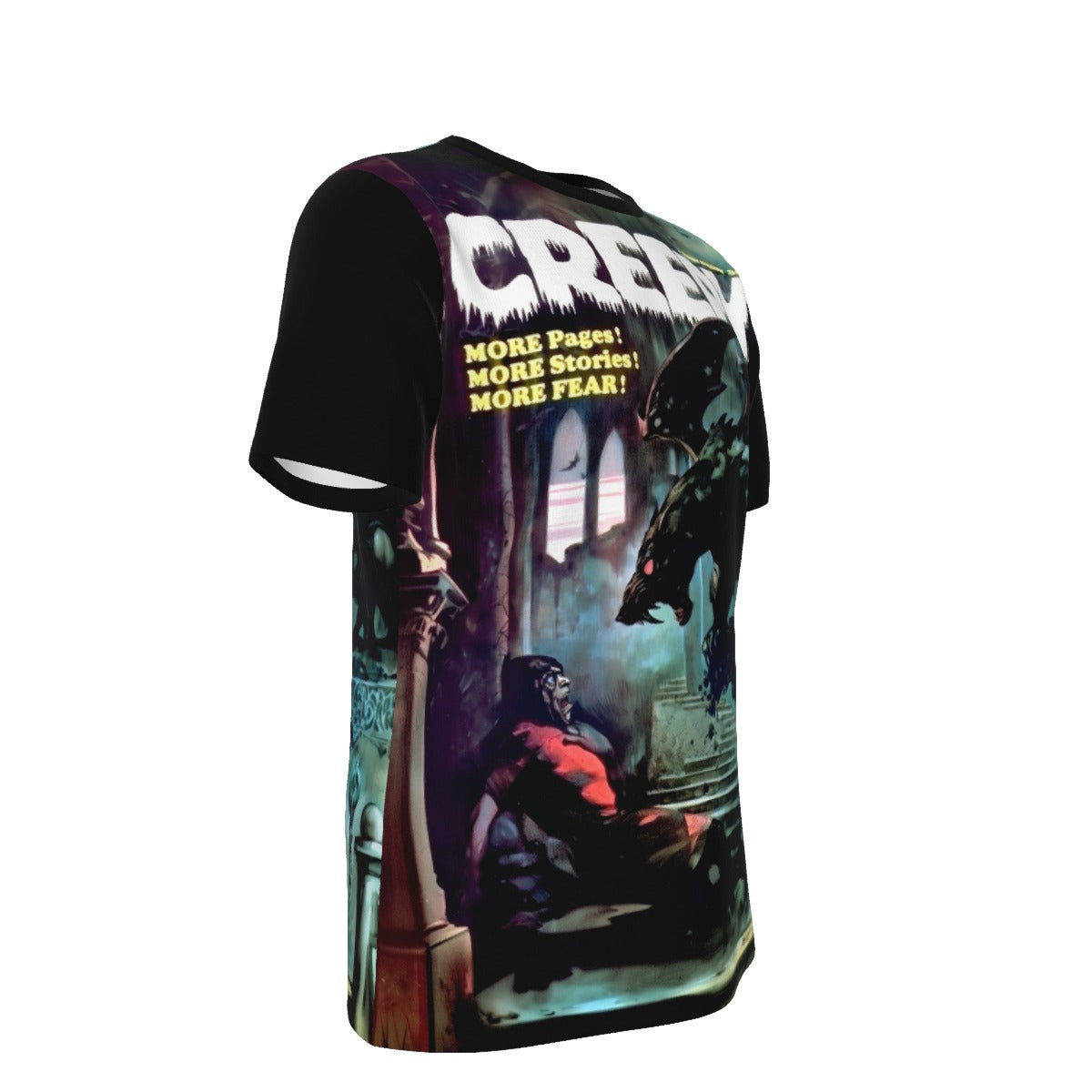 CREEPY 6 ALL OVER PRINT SHIRT AND TANK TOP - FRANK FRAZETTA