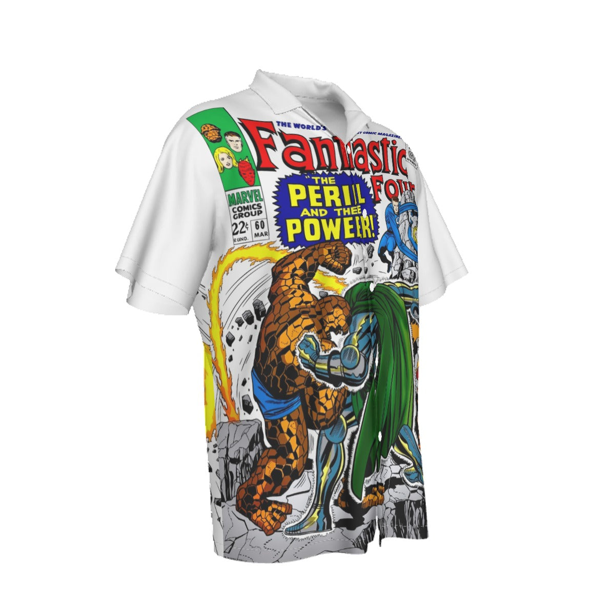 FANTASTIC FOUR 60 ALL OVER PRINT SHIRT AND TANK