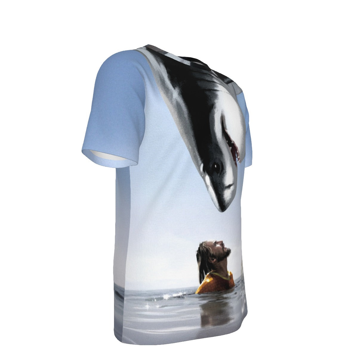 AQUAMAN MEETS JABBERJAW ALL OVER PRINT SHIRT AND TANK TOP