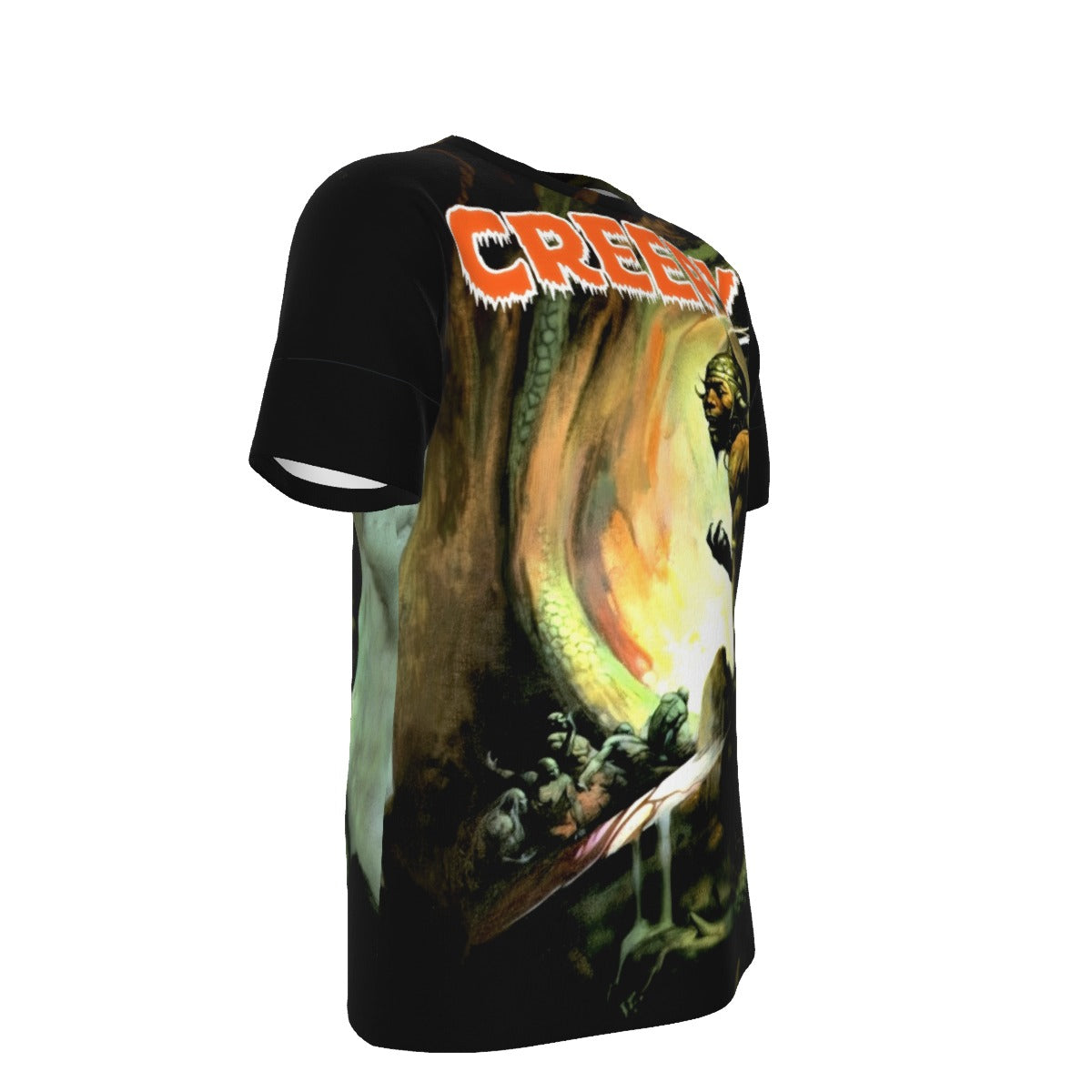 CREEPY 27 ALL OVER PRINT SHIRT AND TANK TOP - FRANK FRAZETTA