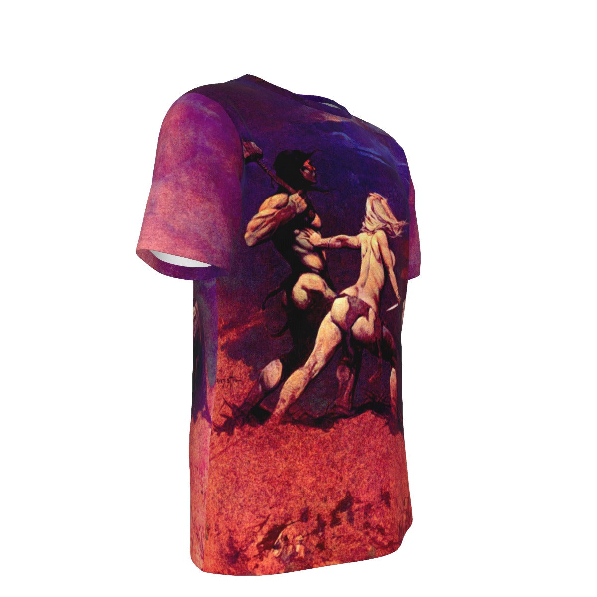 VAMPIRELLA 5 ALL OVER PRINT SHIRT AND TANK TOP- FRANK FRAZETTA