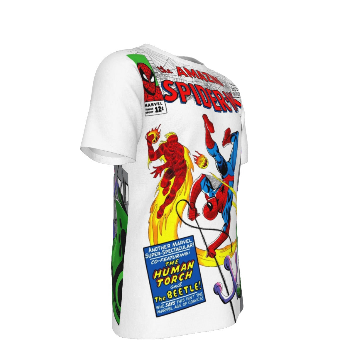 SPIDERMAN 21 ALL OVER PRINT SHIRT AND TANK