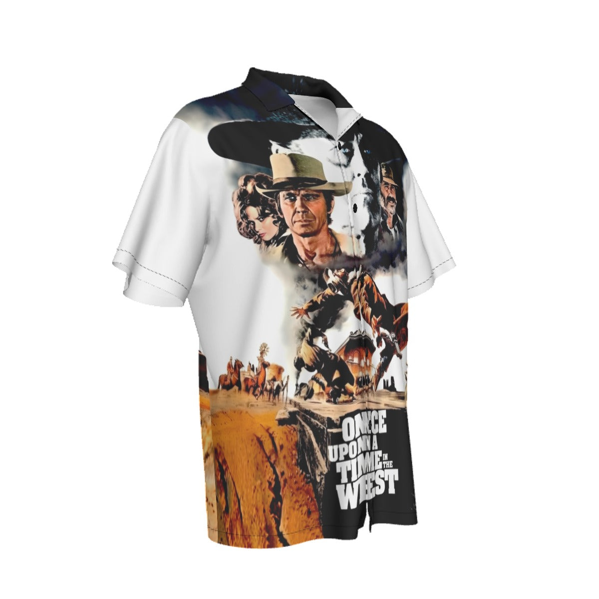 ONCE UPON A TIME IN THE WEST MOVIE POSTER ALL OVER PRINT SHIRT AND TANK TOP