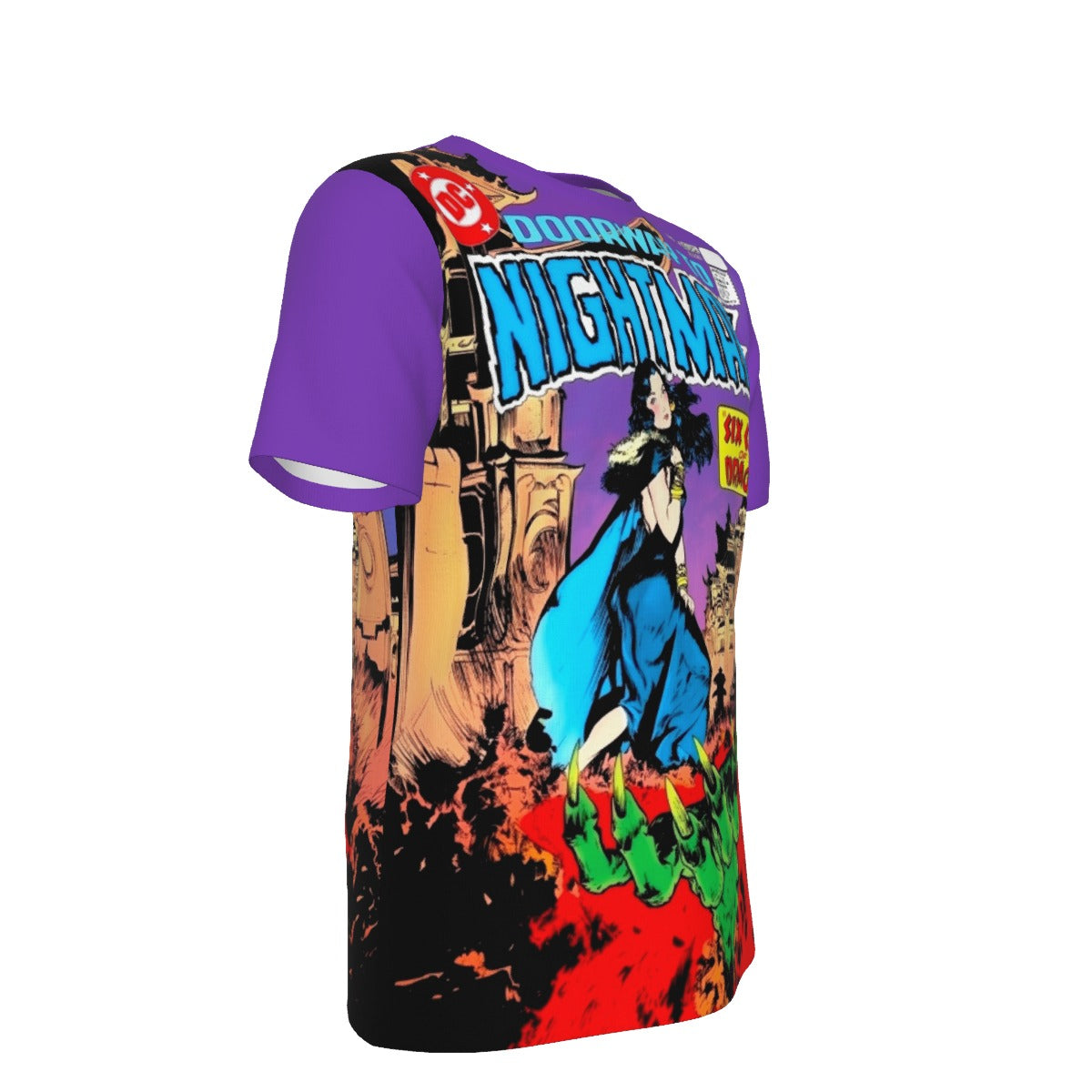 DOORWAY TO NIGHTMARES ALL OVER PRINT SHIRT AND TANK TOP- MADAME XANADU