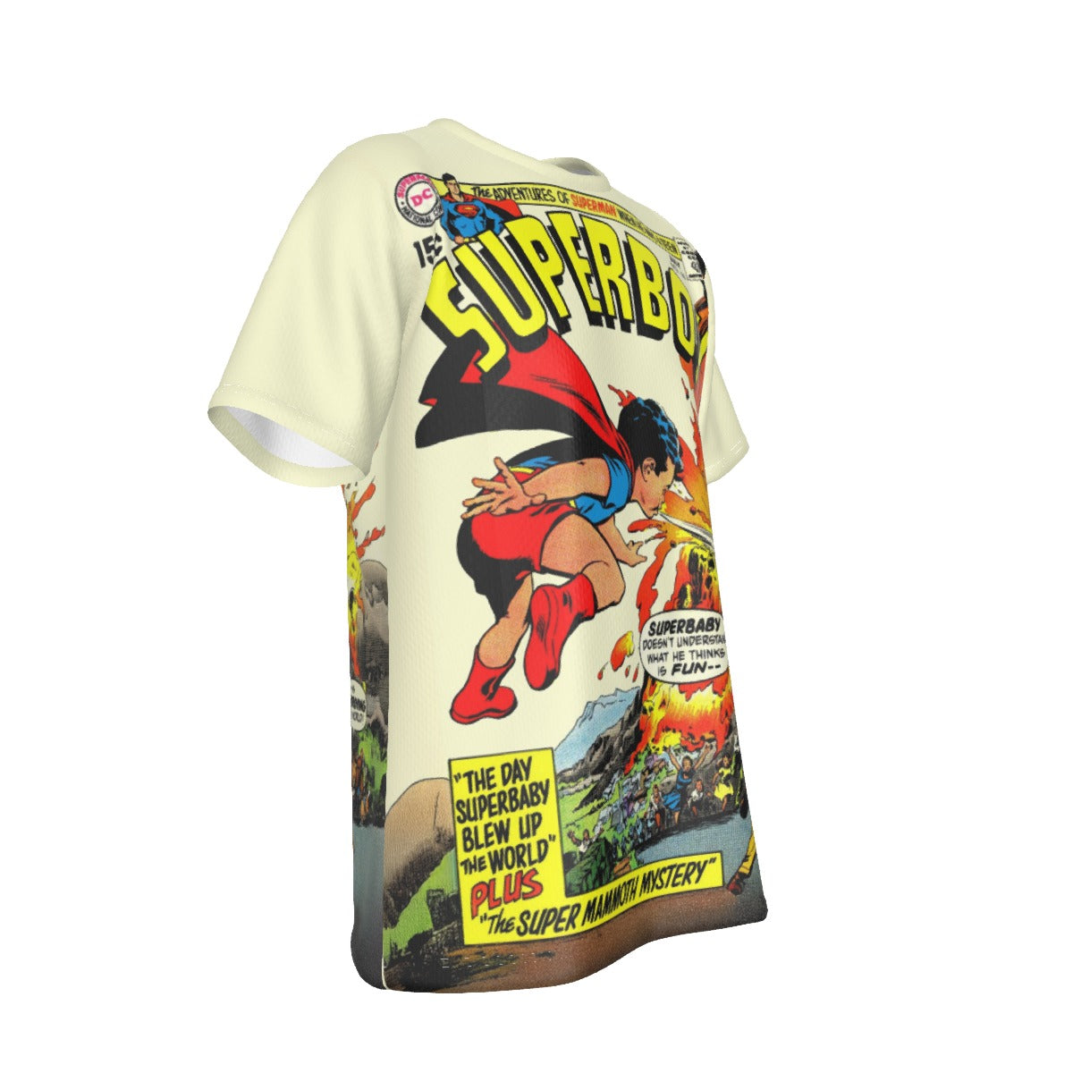 SUPERBOY 167 OVER PRINT SHIRT AND TANK TOP - NEAL ADAMS ART