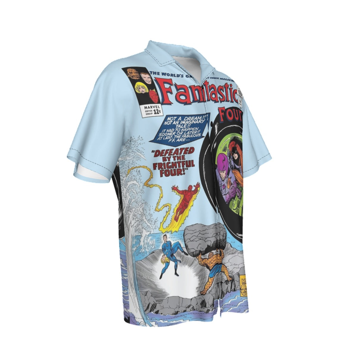 FANTASTIC FOUR 38 ALL OVER PRINT SHIRT AND TANK TOP