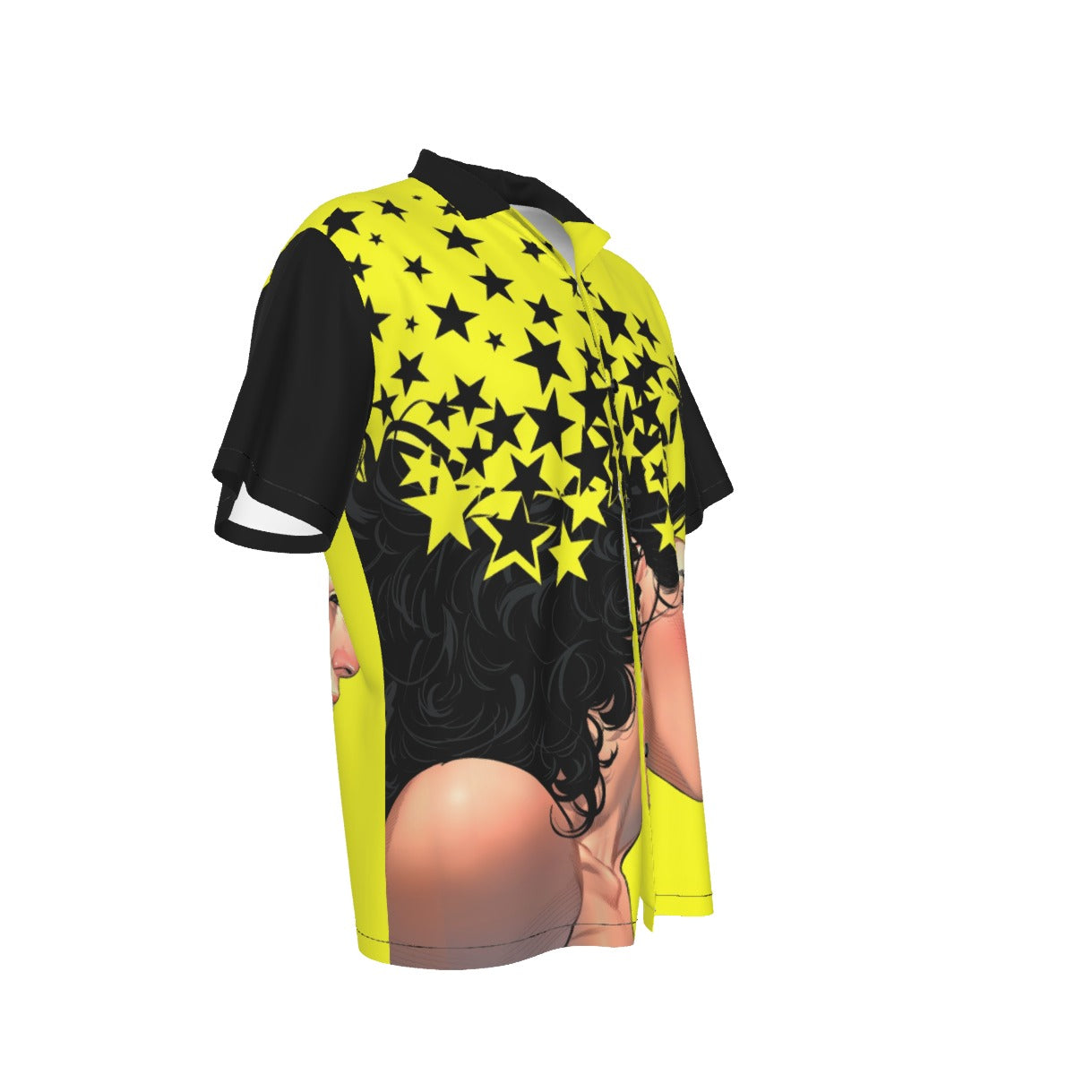 WONDER WOMAN NEGATIVE SPACE ALL OVER PRINT SHIRT AND TANK TOP