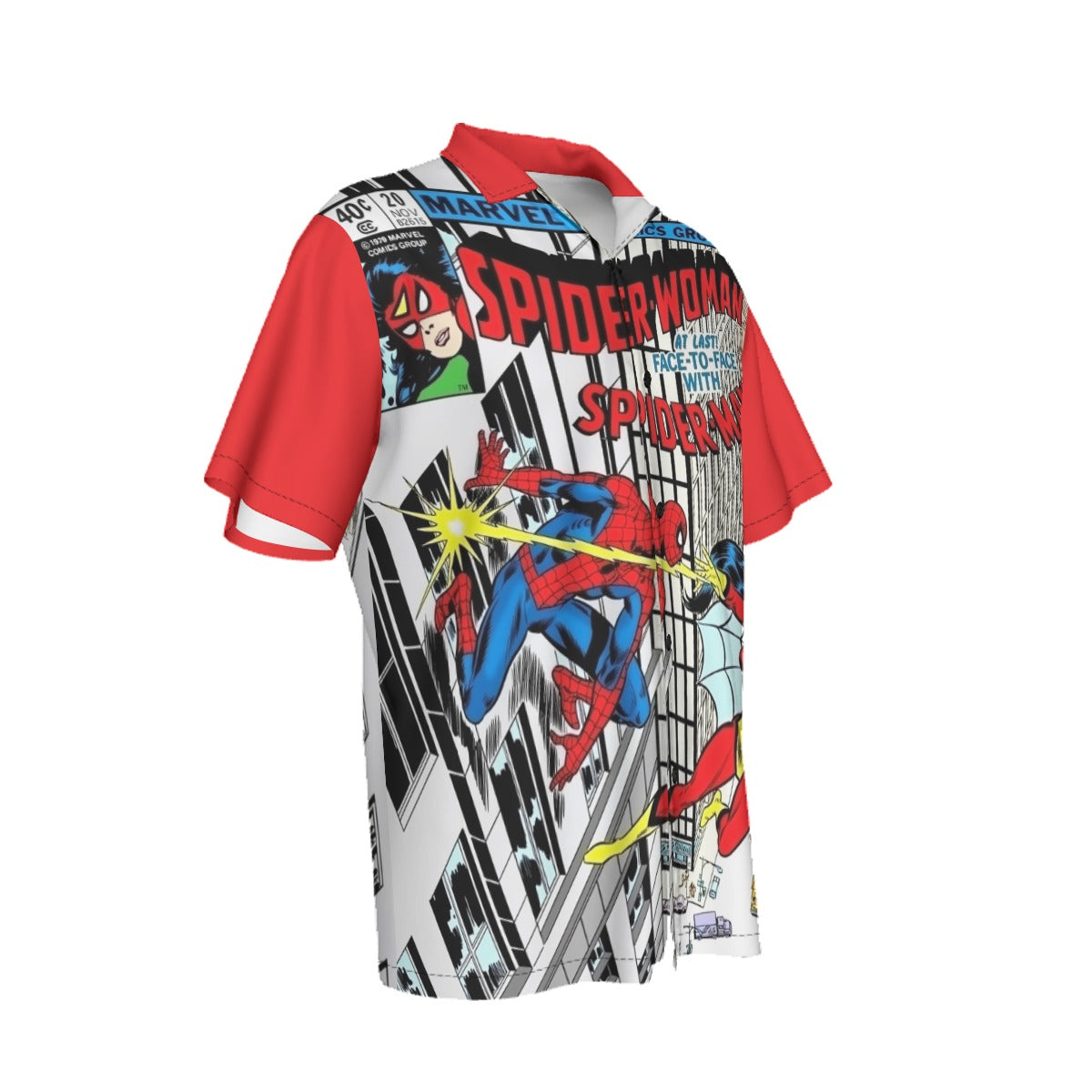 SPIDERWOMAN 20 ALL OVER PRINT SHIRT AND TANK TOP- SPIDERMAN