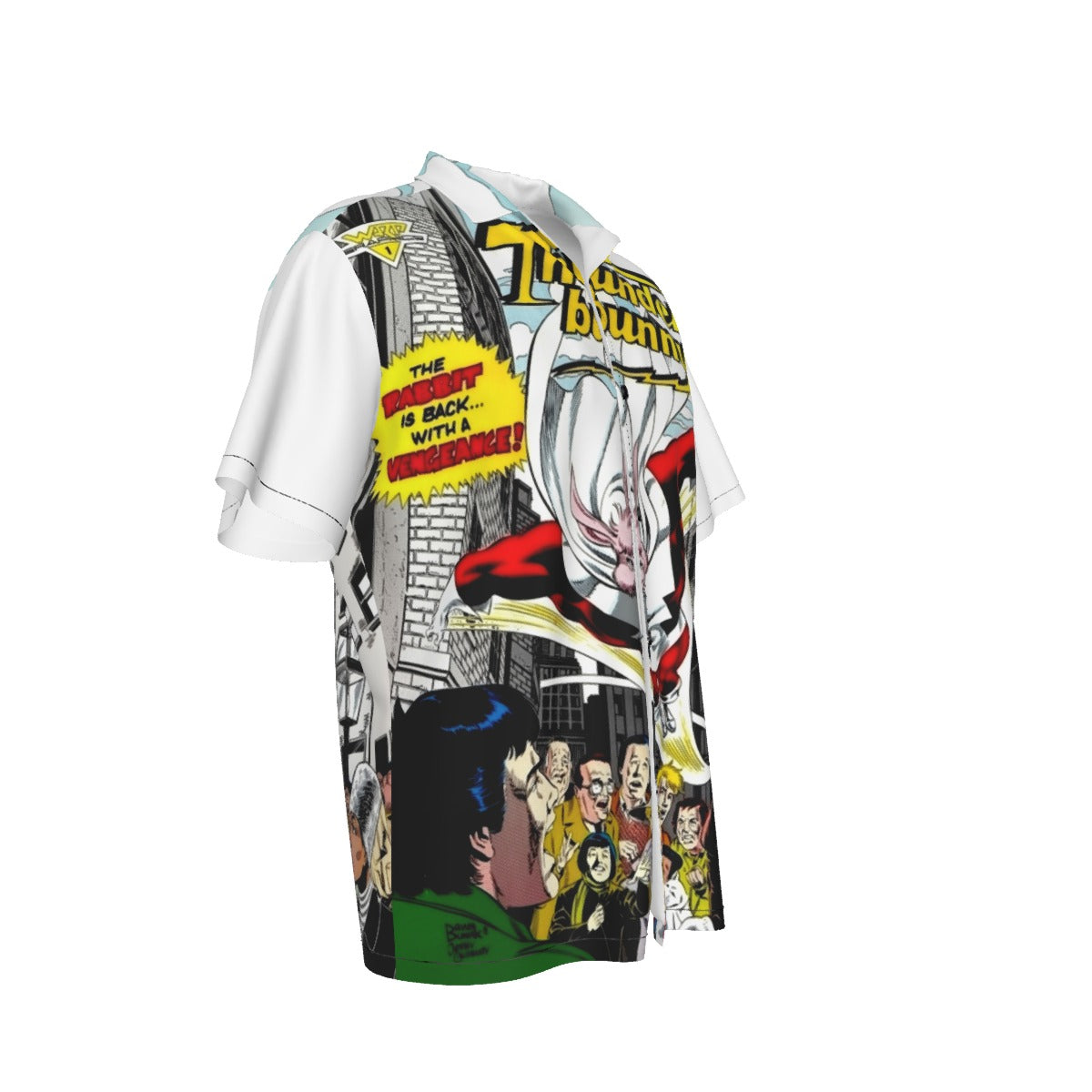 THUNDER BUNNY 1 POSTER ALL OVER PRINT SHIRT AND TANK TOP