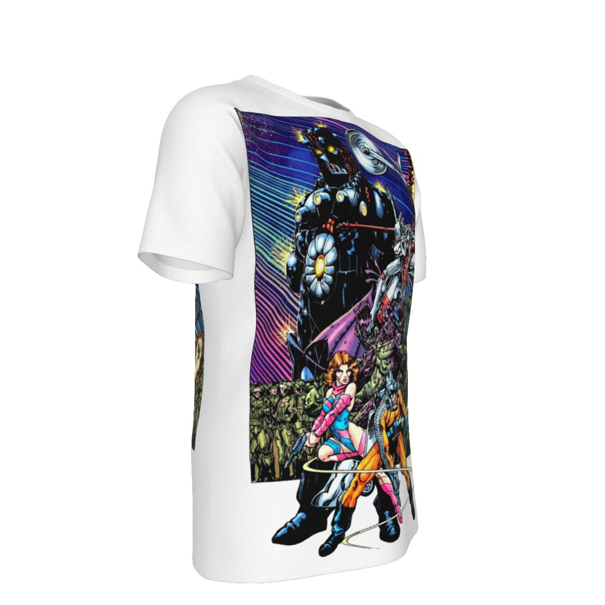 MICRONAUGHT TRIBUTE All Over Print Shirt & Tank Top - ARTHU ADAMS ART
