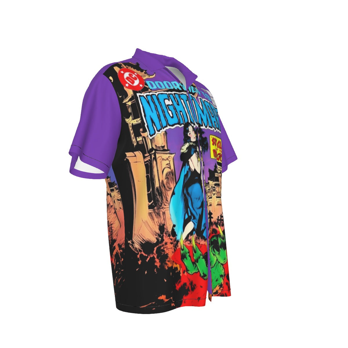 DOORWAY TO NIGHTMARES ALL OVER PRINT SHIRT AND TANK TOP- MADAME XANADU