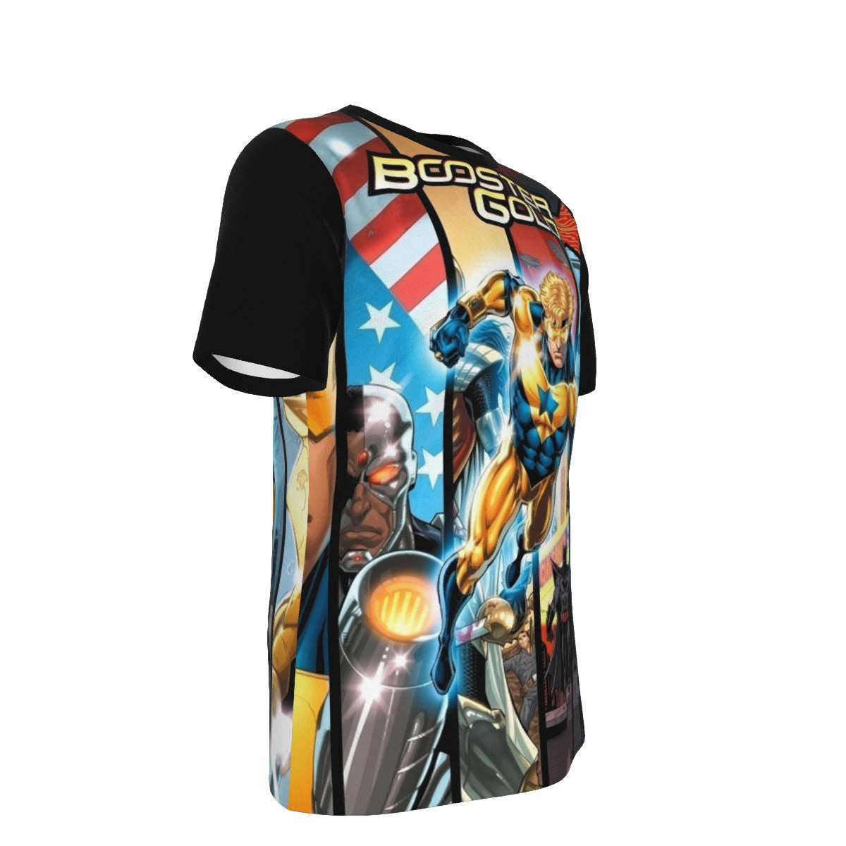 BOOSTER GOLD FLASHPOINT ALL OVER PRINT SHIRT AND TANK TOP