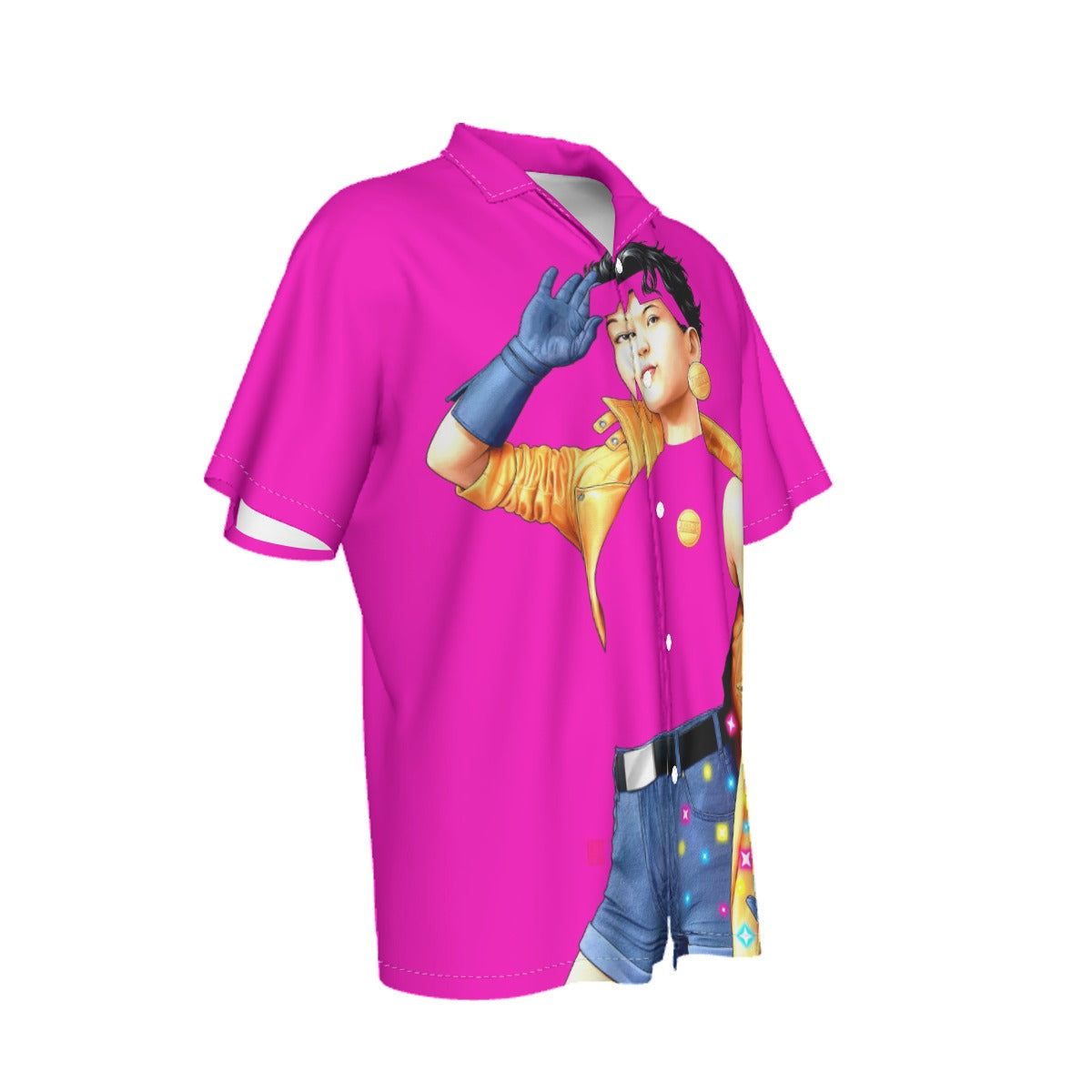 JUBILEE NEGATIVE SPACE ALL OVER PRINT SHIRT AND TANK