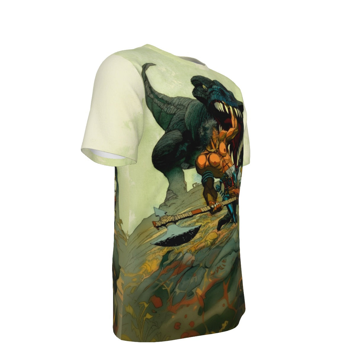 SLAIN 2000AD ALL OVER PRINT SHIRT AND TANK TOP