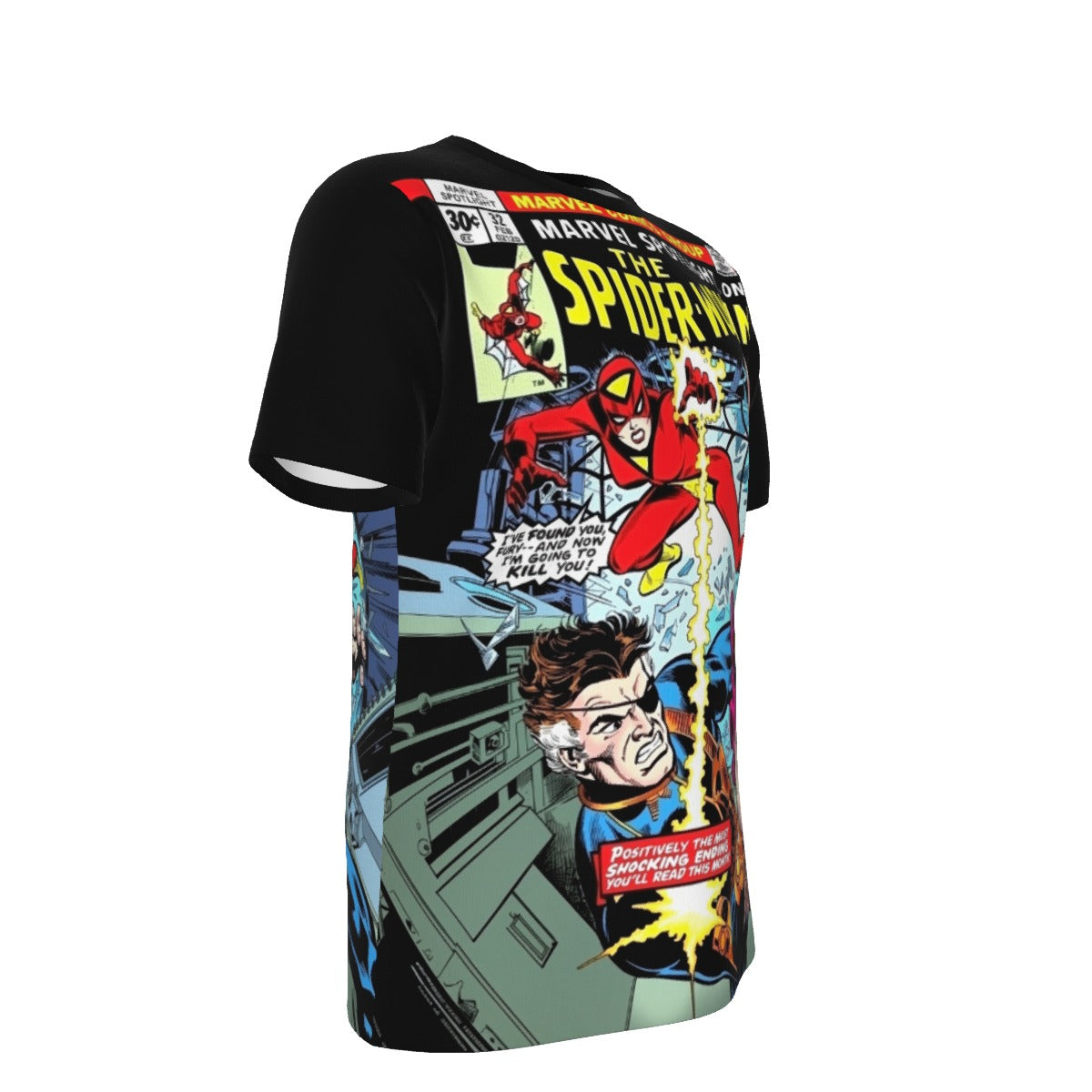 MARVEL SPOTLIGHT 32 1ST SPIDERWOMAN ALL OVER PRINT SHIRT AND TANK TOP