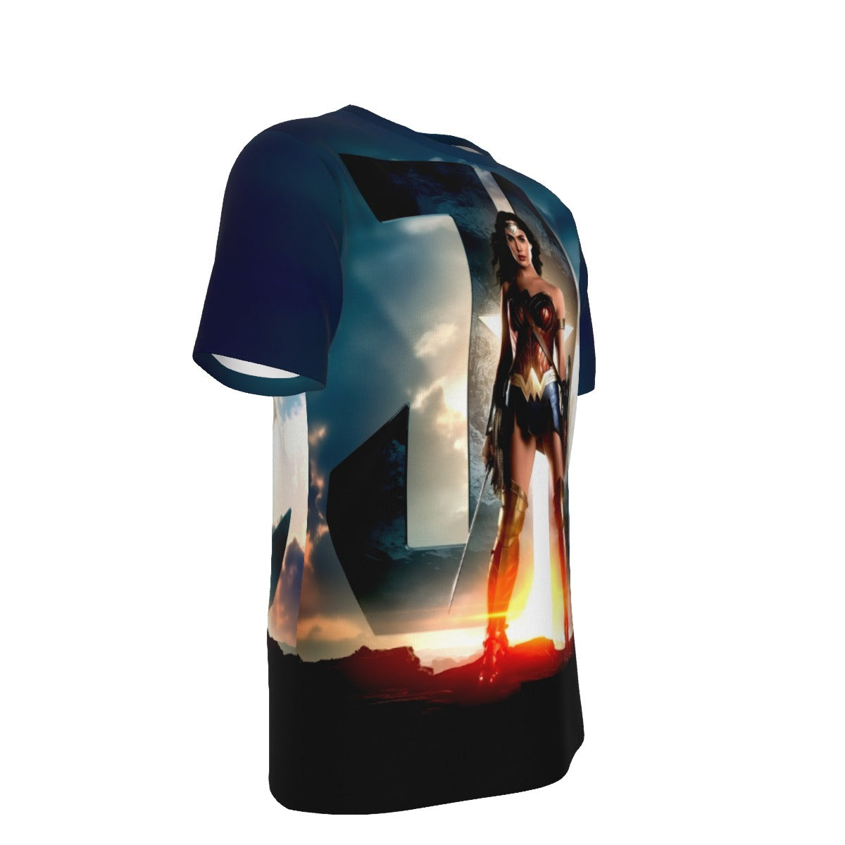 JL WONDER WOMAN MOVIE POSTER ALL OVER PRINT SHIRT AND TANK TOP