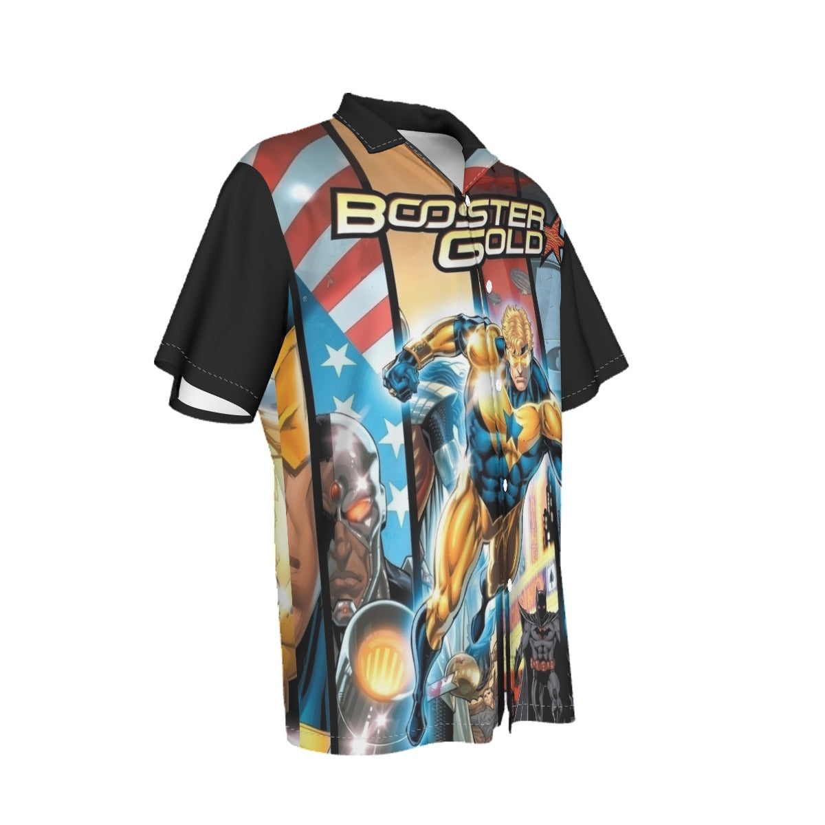BOOSTER GOLD FLASHPOINT ALL OVER PRINT SHIRT AND TANK TOP