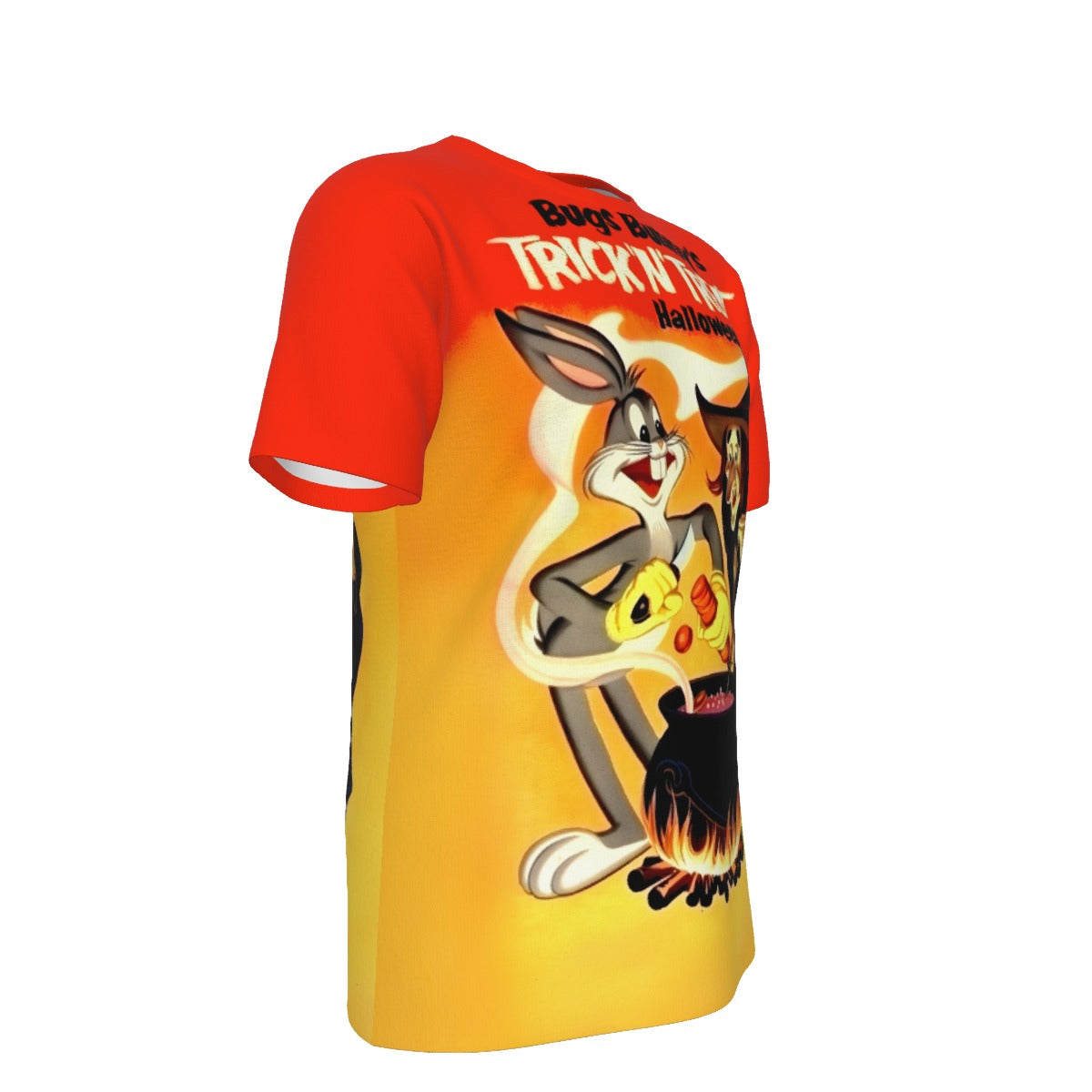 BUGS BUNNY'S TRICK IN TREAT HALLOWEEN FUN ALL OVER PRINT SHIRT AND TANK TOP