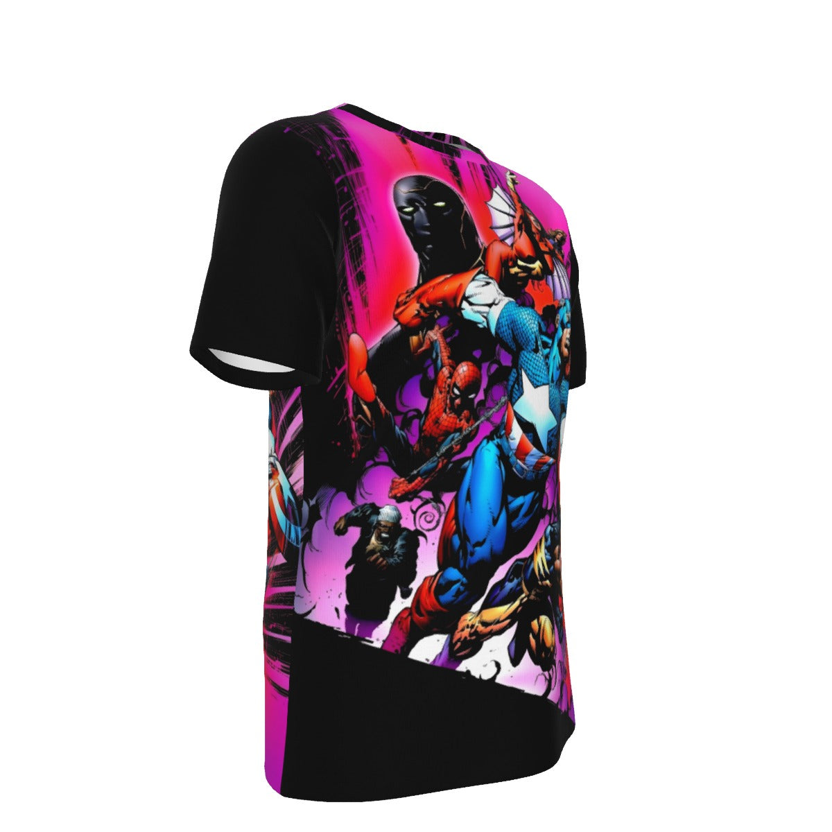 THE NEW AVENGERS PINUP BY FINCH ALL OVER PRINT SHIRT AND TANK TOP