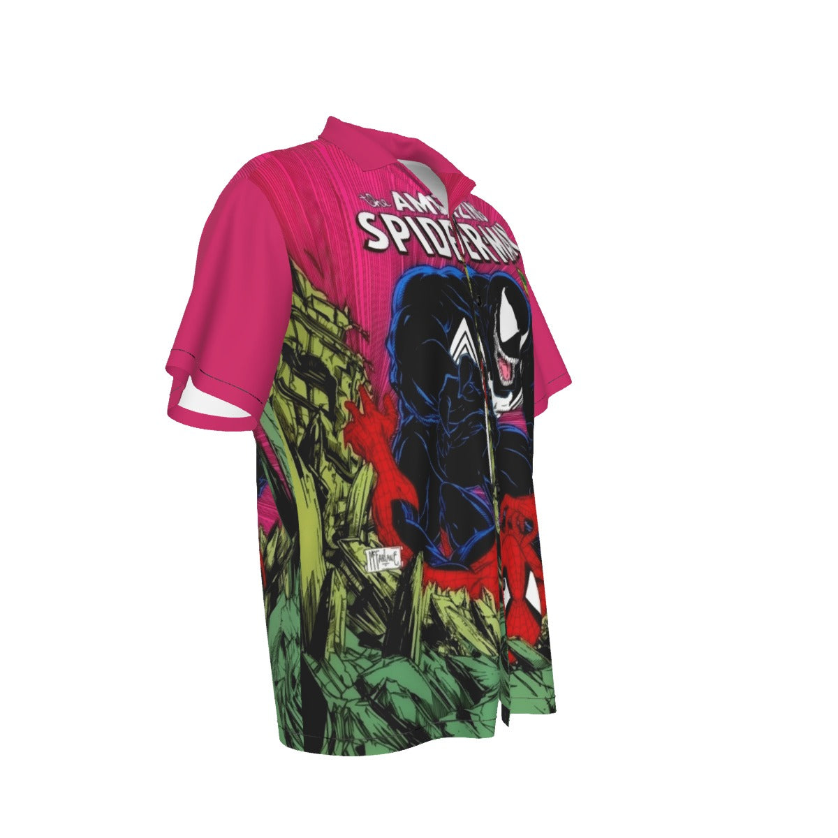 SPIDERMAN 316 ALL OVER PRINT SHIRT AND TANK TOP - VENOM