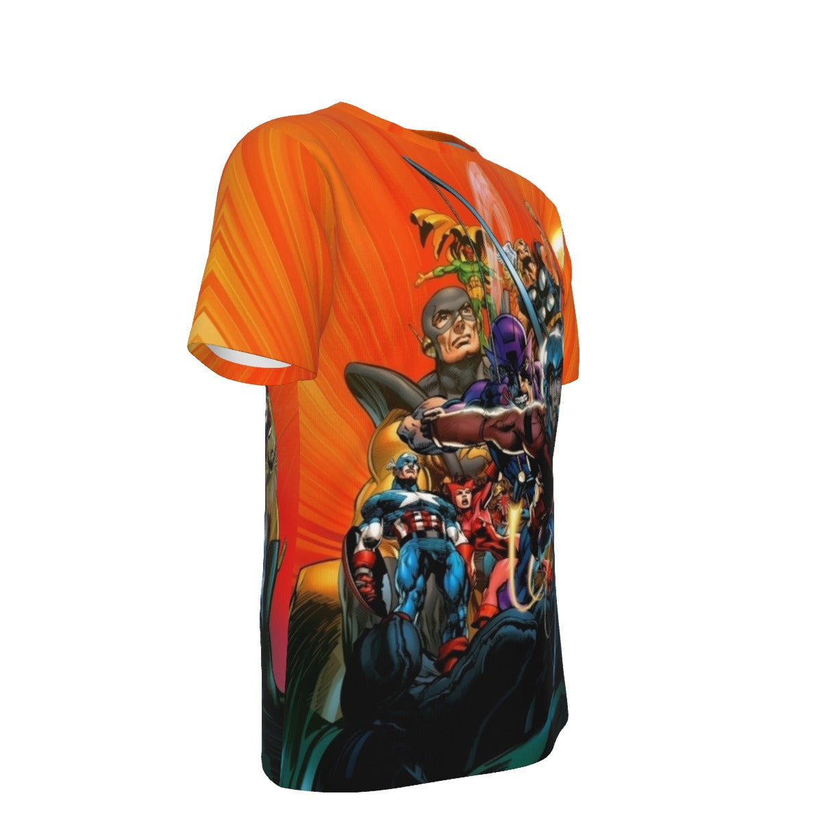 NEW AVENGERS POSTER BY NEAL ADAMS ALL OVER PRINT SHIRT AND TANK TOP