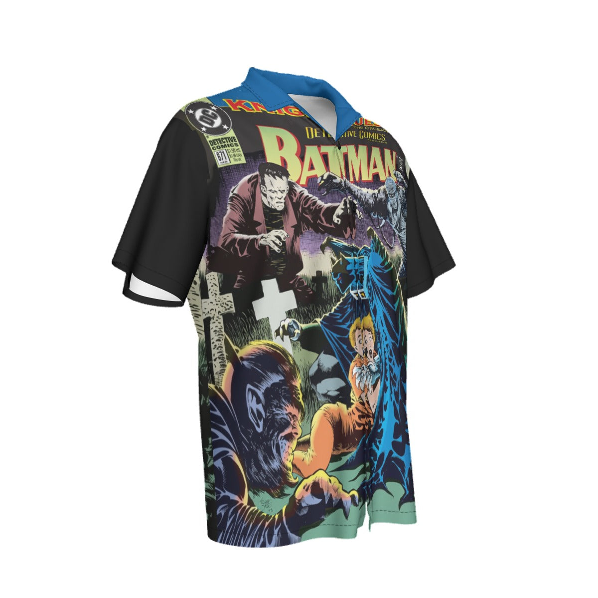 DETECTIVE 671 ALL OVER PRINT SHIRT AND TANK TOP KELLEY JONES ART