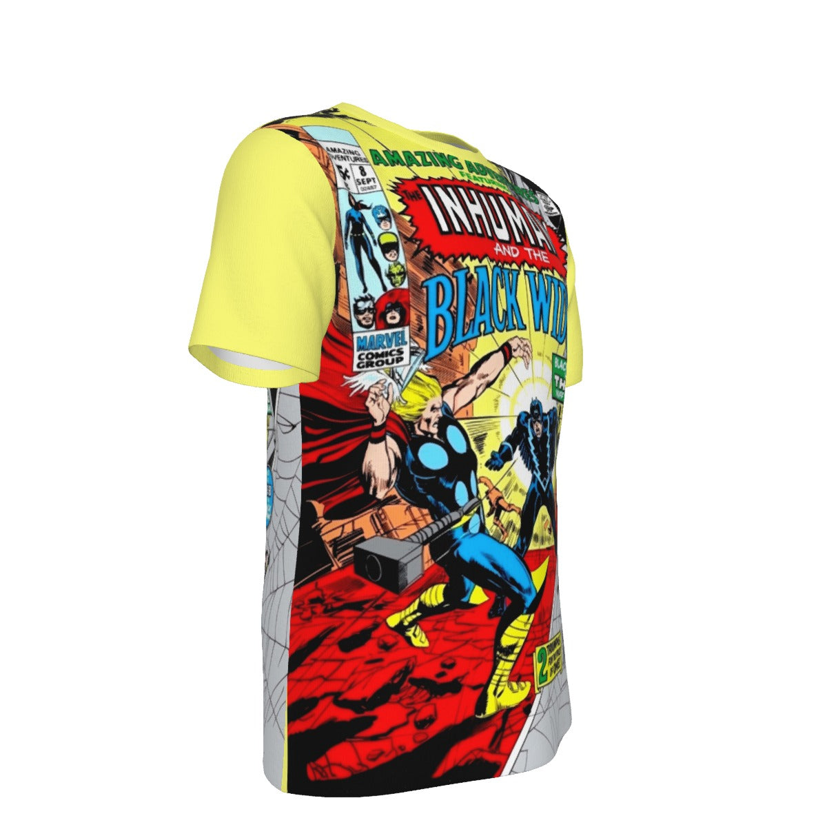AMAZING ADVENTURES 8 ALL OVER PRINT SHIRT AND TANK TOP