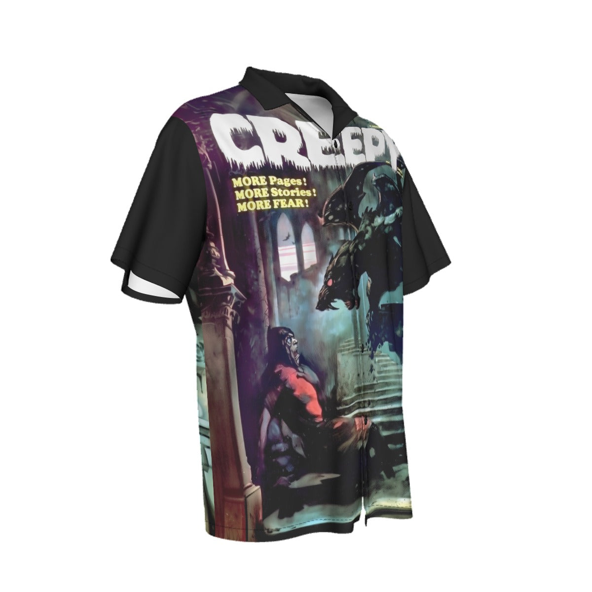 CREEPY 6 ALL OVER PRINT SHIRT AND TANK TOP - FRANK FRAZETTA