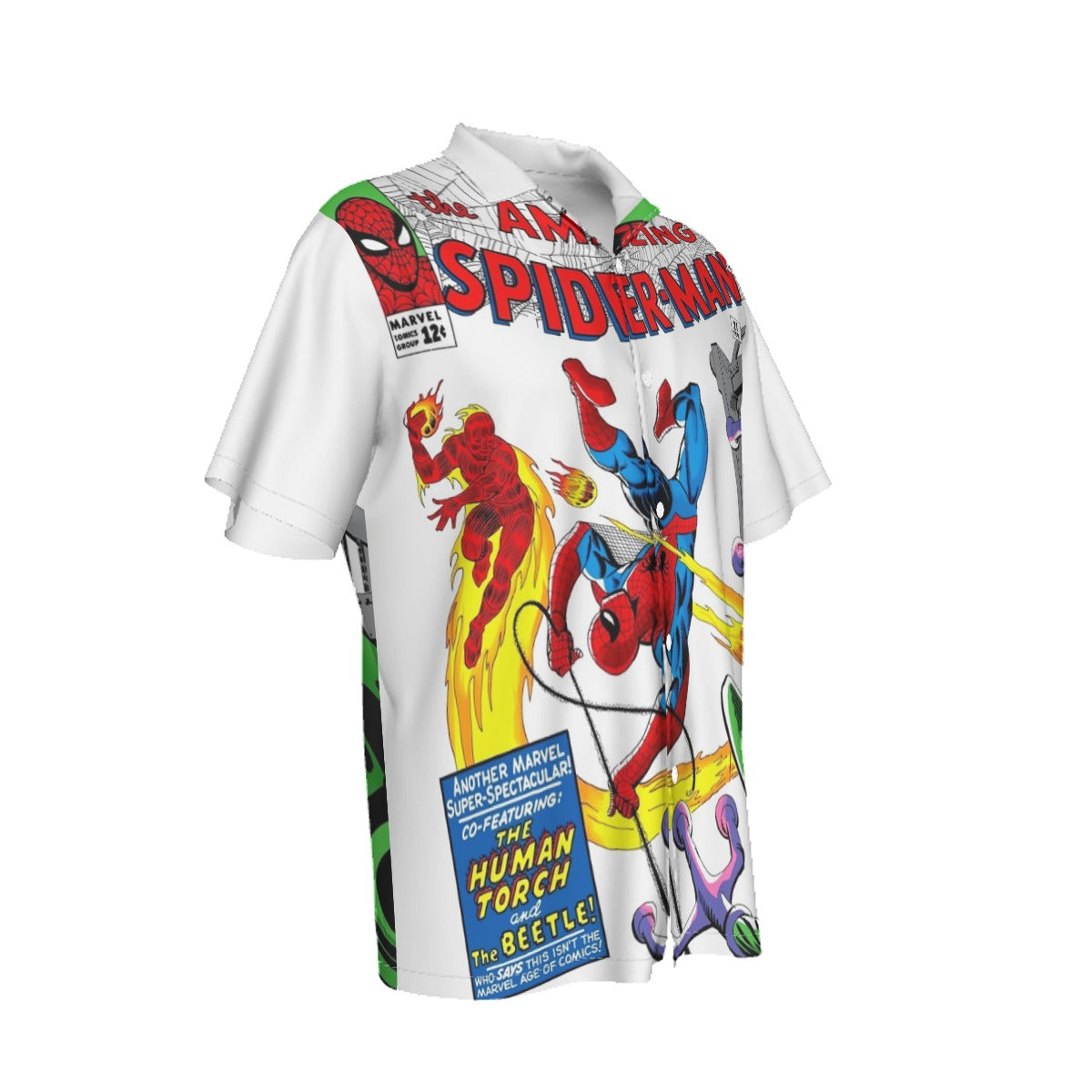 SPIDERMAN 21 ALL OVER PRINT SHIRT AND TANK