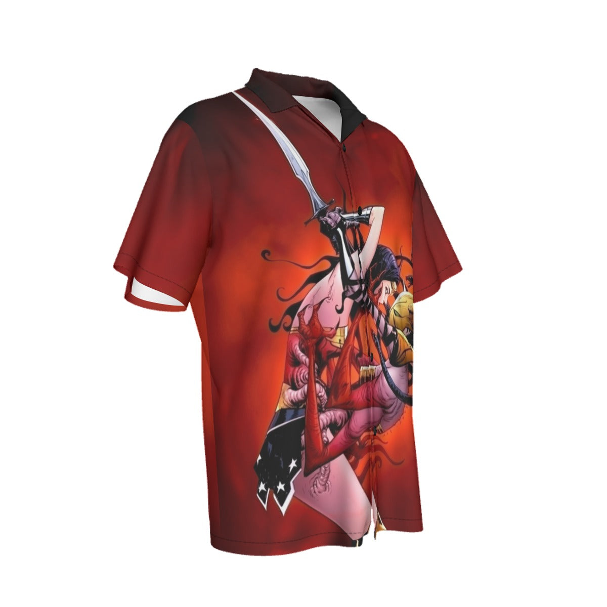 WONDER WOMAN KNIGHT TERRORS 2 ALL OVER PRINT SHIRT AND TANK TOP - Jae Lee ART
