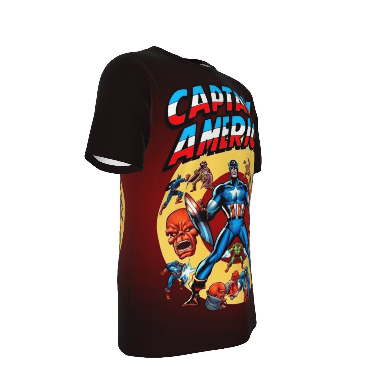 CAPTAIN AMERICA HERO OR HOAX ALL OVER PRINT SHIRT AND TANK TOP