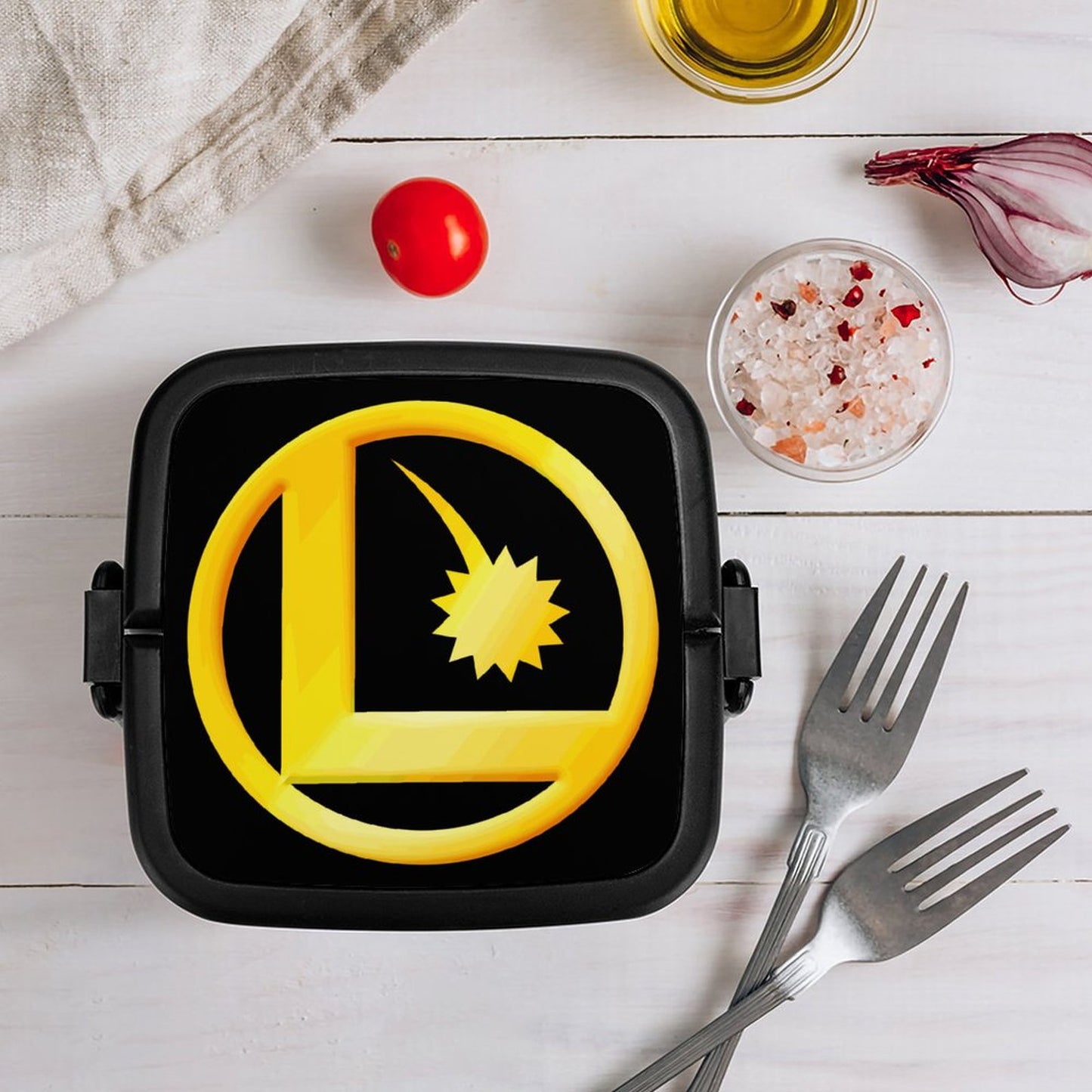LEGION L CLASSIC LOGO 2-Tier Stackable Bento Lunch Box