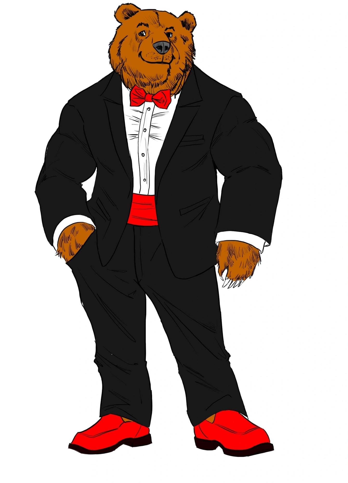 Tuxedo Bear