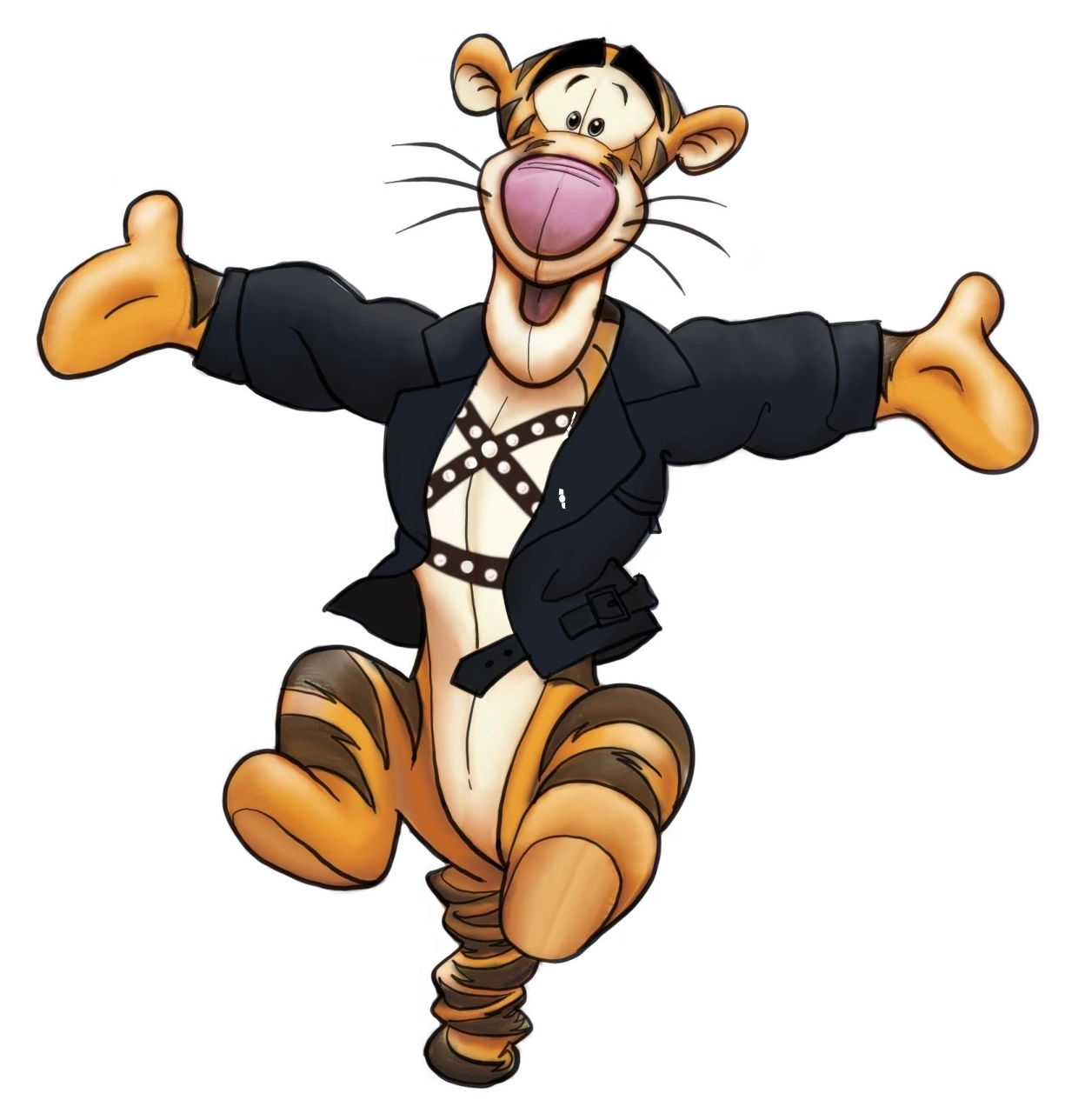 Tigger in Leather