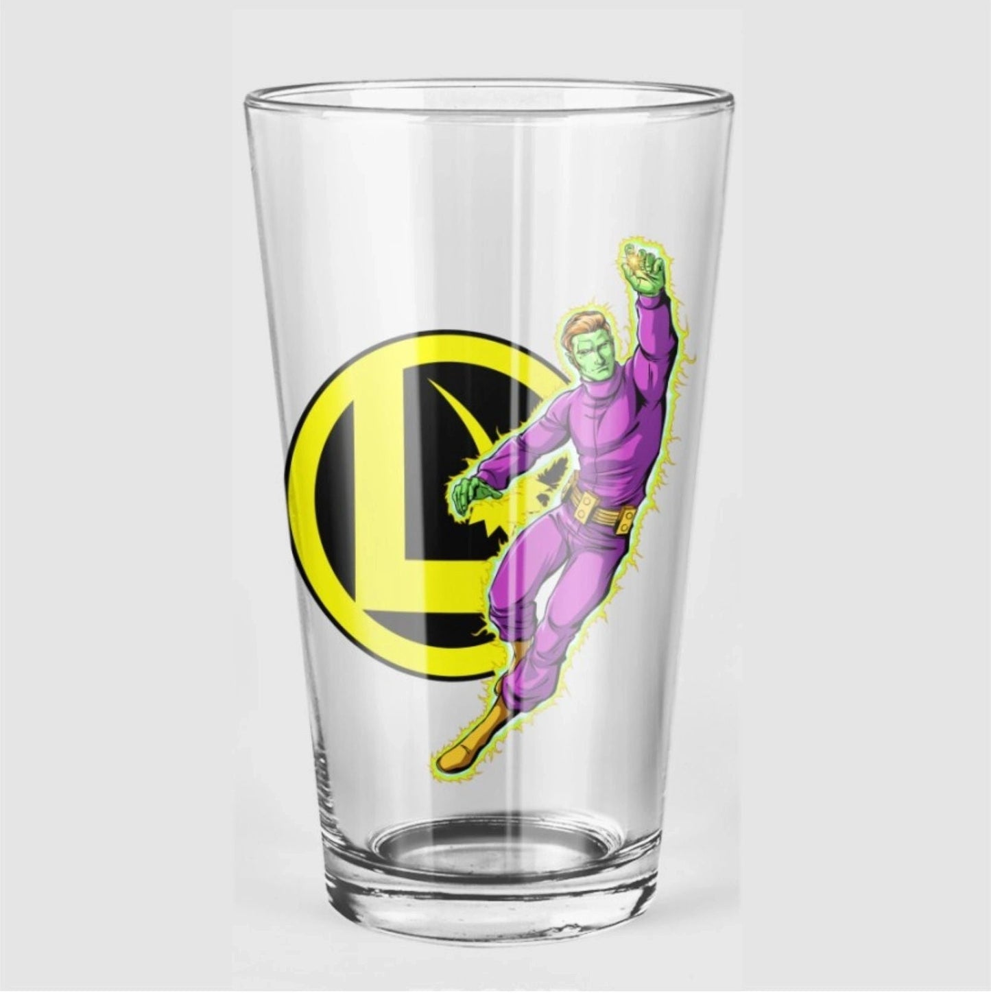 BRAINIAC 5 Pint Glass (with Free Shipping)